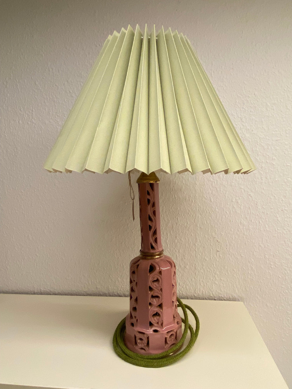 Porzellan Tischlampe - Heiberg