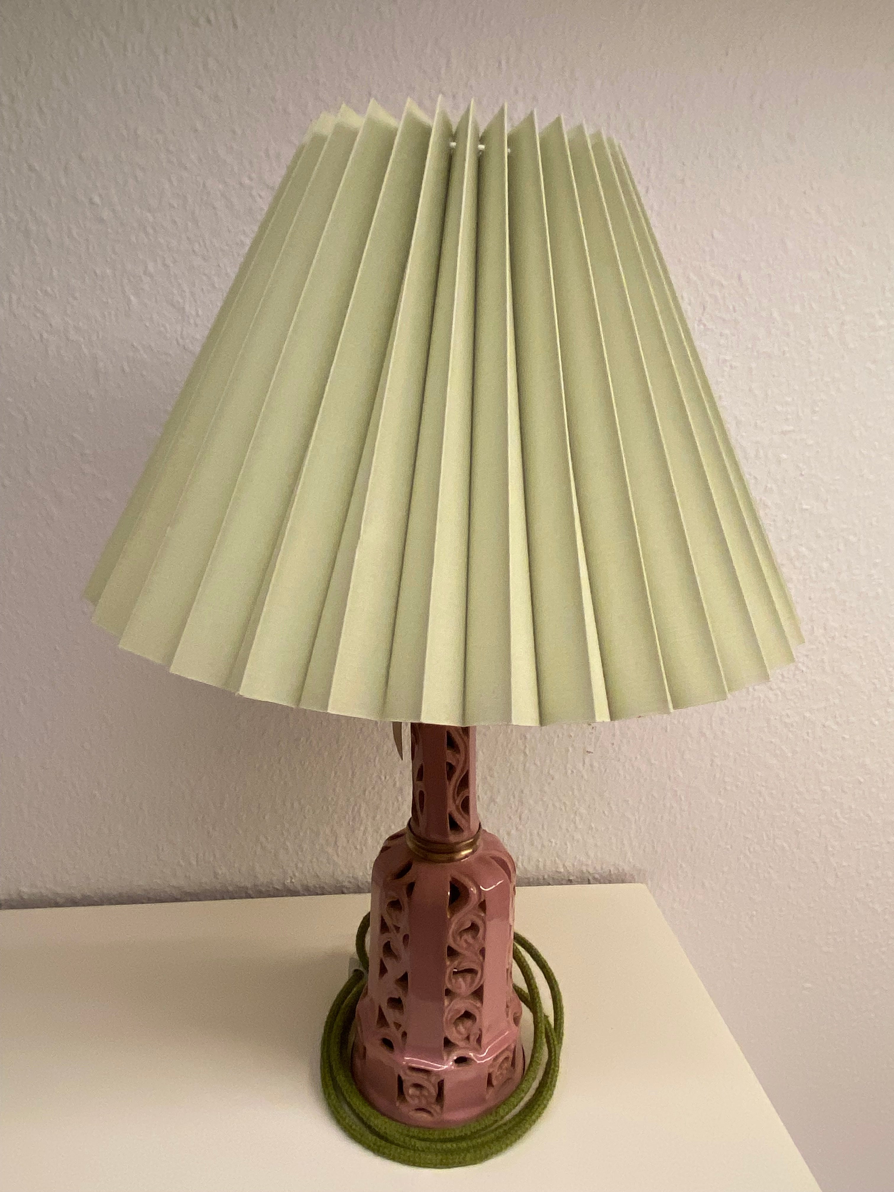 Porzellan Tischlampe - Heiberg