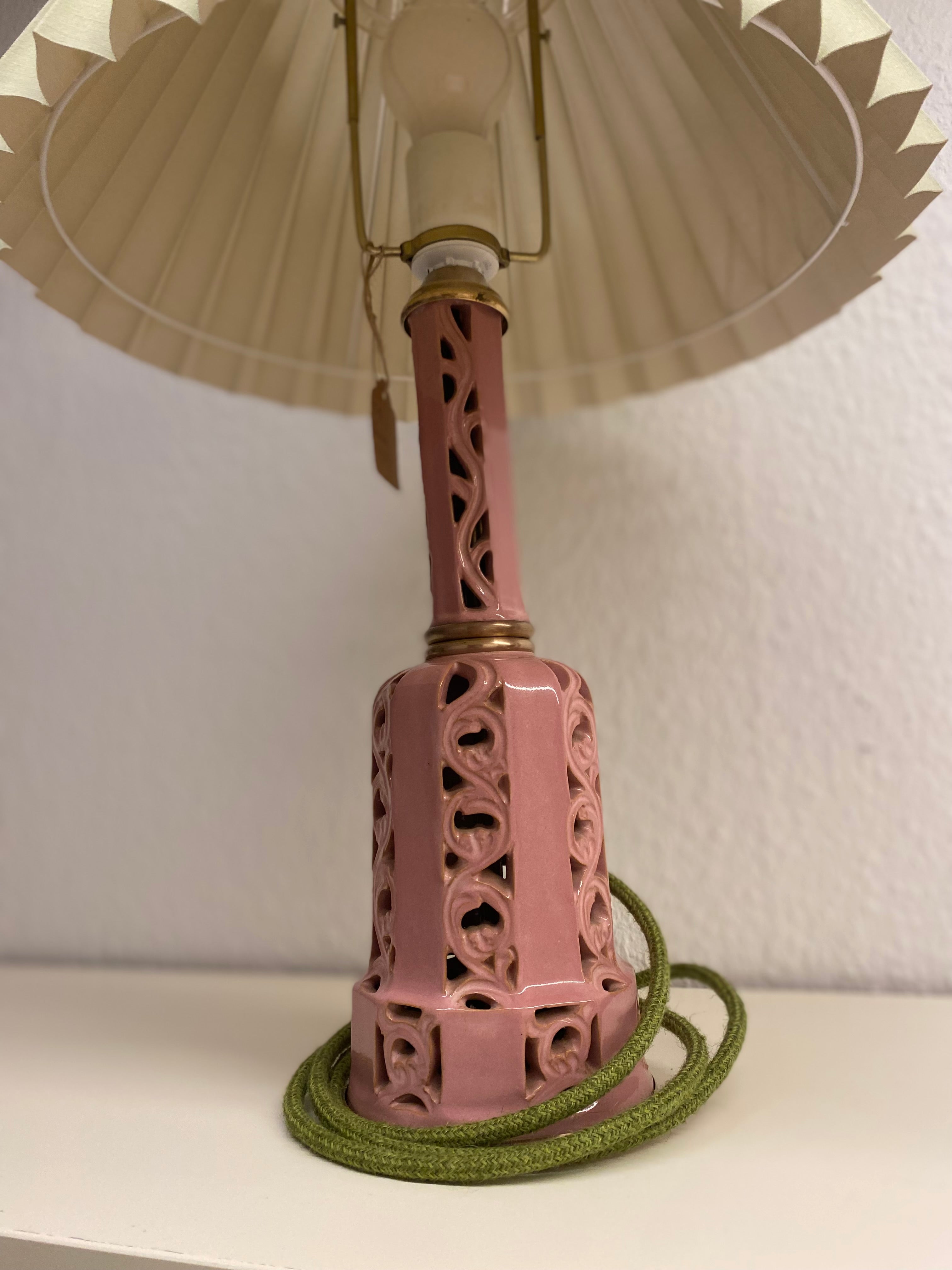 Porzellan Tischlampe - Heiberg