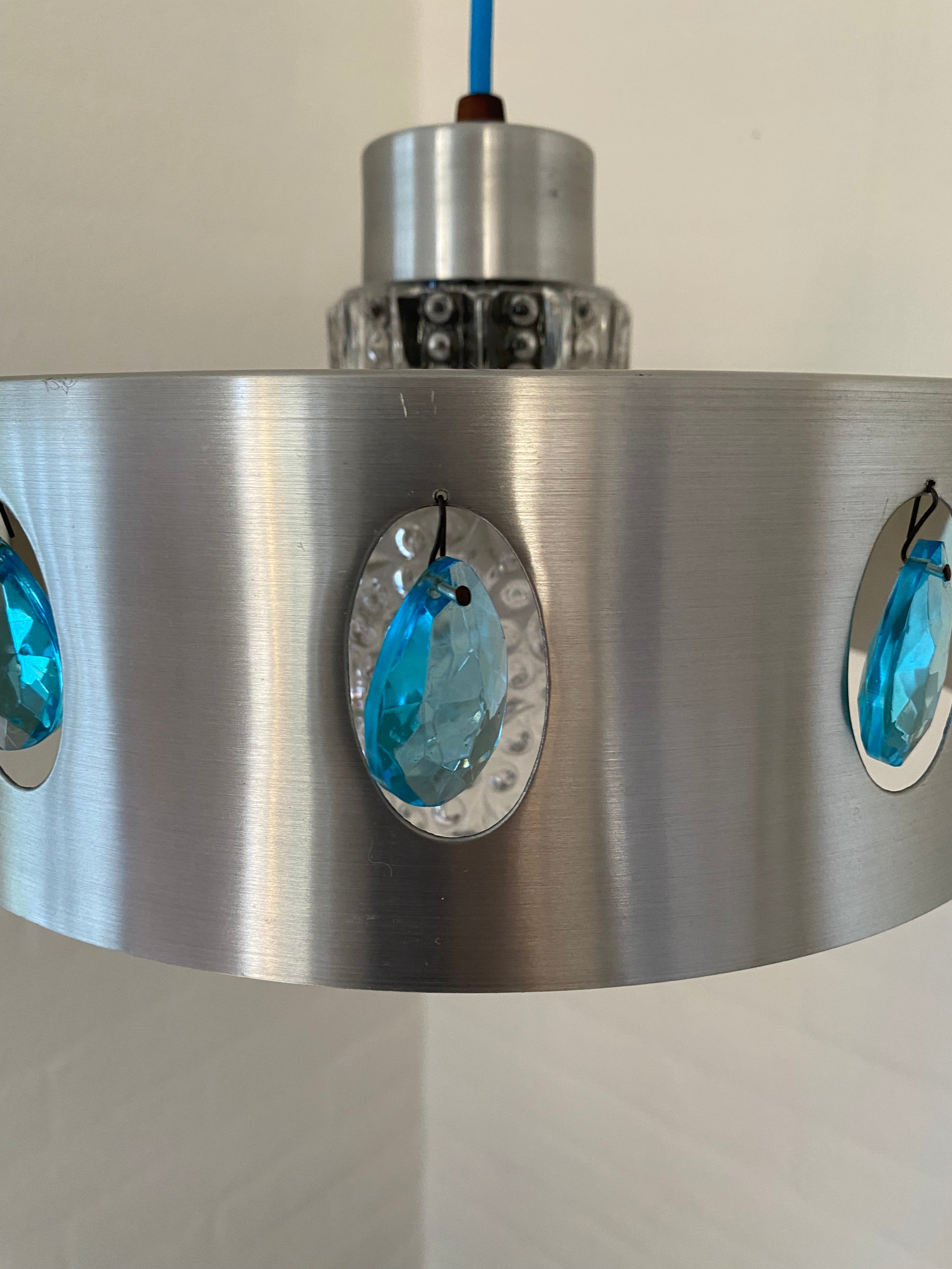 Pendelleuchte Blau - Vitrika