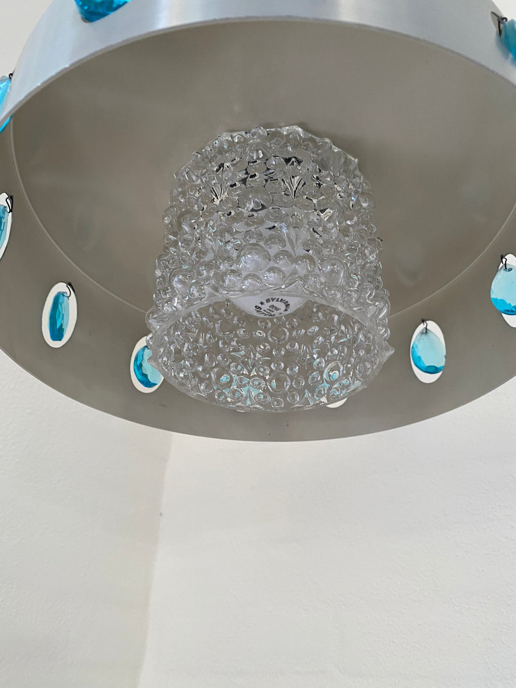 Pendelleuchte Blau - Vitrika